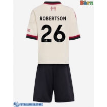 Fotballdrakt Barn Liverpool Andrew Robertson #26 Bortedraktsett 2025-26 Kortermet (+ Korte bukser)